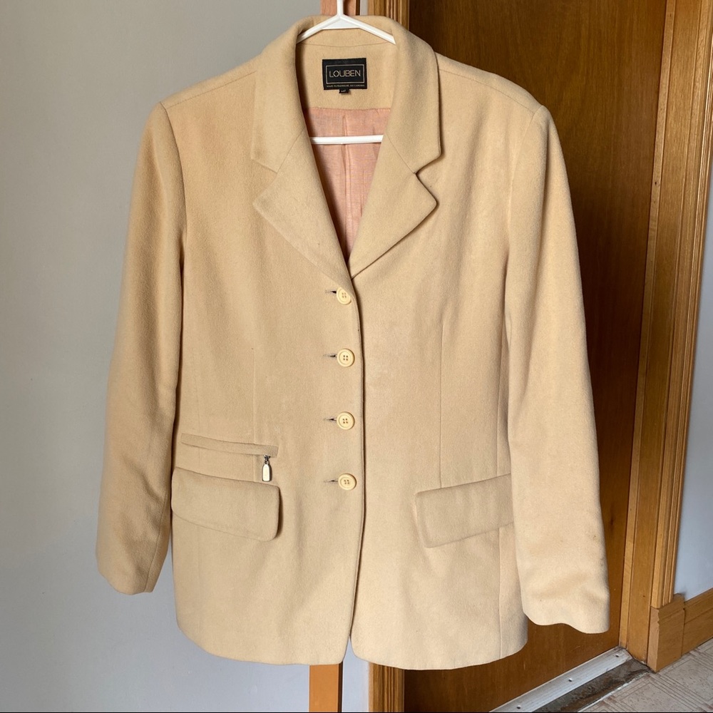 Vintage Louben Tan Coat